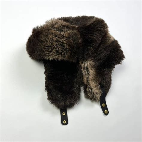 Hysteric Glamour Y2k Faux Fur Ushanka Vintage Fuzzy Warm Trapper Hat