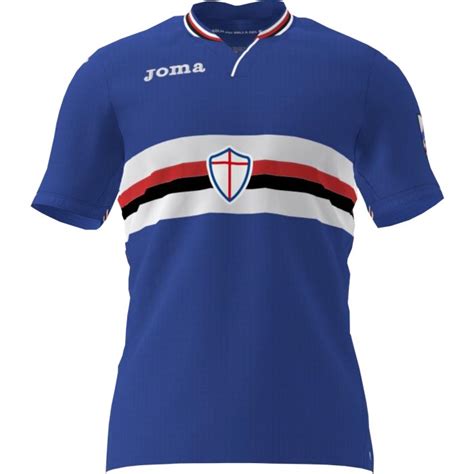 Novas Camisas Da Sampdoria Joma Mantos Do Futebol