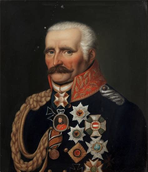 Peter Eduard Ströhling Portrait of Field Marshal Gebhard Leberecht