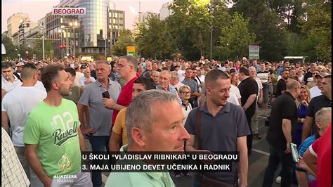 U Beogradu Protesti Srbija Protiv Nasilja Youtube