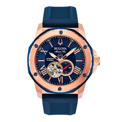 Bulova Marine Star Automatic Men's Watch 98A227 | Jared Cartier Santos ...