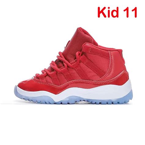 2024 Kids 11S Kid Basketball Shoes Space Cool Grey Jam Bred Concords Youth Fashion Boys Sneakers ...