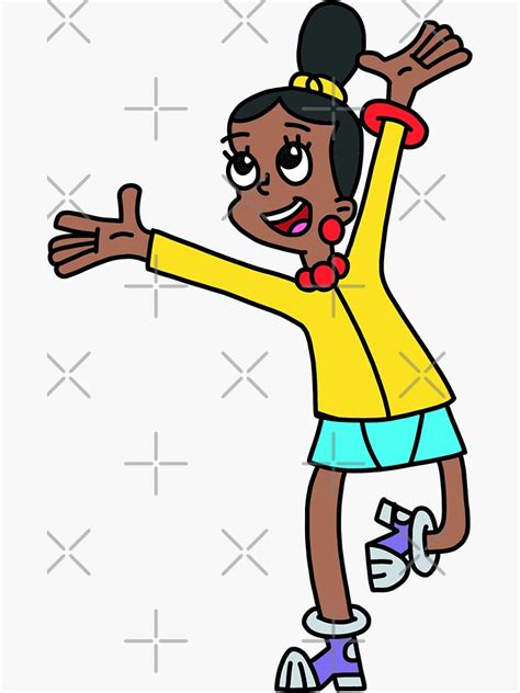 "Cyberchase Jackie Fan Art" Sticker by Ethereal-Enigma | Redbubble