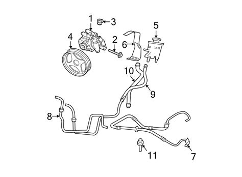 2001 Ford Expedition 5 4 Steering Assembly Diagram