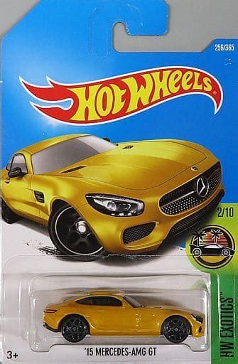 164 15 Mercedes Amg Gt Yellow Hot Wheels Hw Exotics Dtw84 D7b3