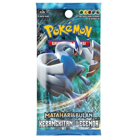 Jual Kartu Pokemon Tcg Set A As A Booster Pack Matahari Bulan