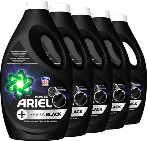 Ariel Vloeibaar Wasmiddel Revitablack Zwart 5x35 Wasbeurten