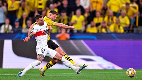 Borussia Dortmund Sac Ventaja Ante El Psg Y Se Ilusiona Con La Final