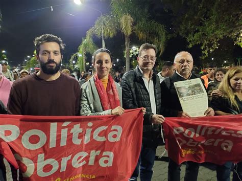 Marcelo Ramal En La Matanza Los Candidatos Capitalistas Preparan Una Contrarrevolución Laboral