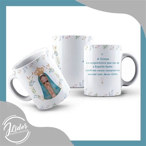 Caneca Personalizada Madrinha De Crisma Elo Produtos Especiais