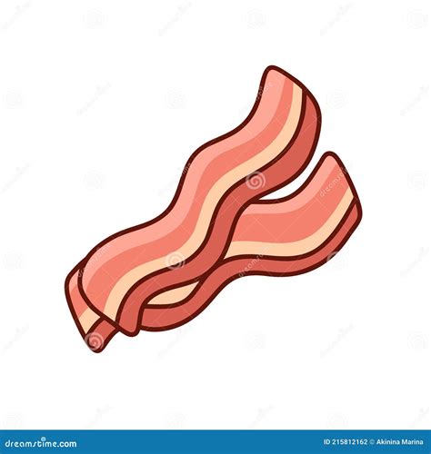 Frying Bacon Cartoon