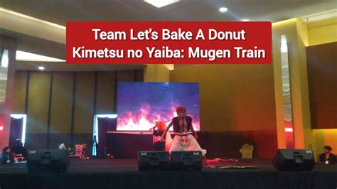 Team Let S Bake A Donut Kimetsu No Yaiba Cosplay Competition At