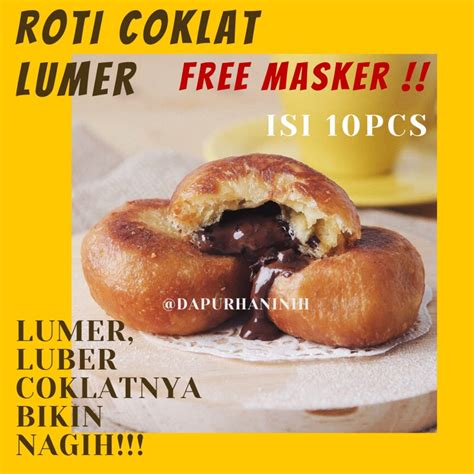 Jual Roti Goreng Coklat Lumer Roti Coklat Roti Lumer Roti Frozen