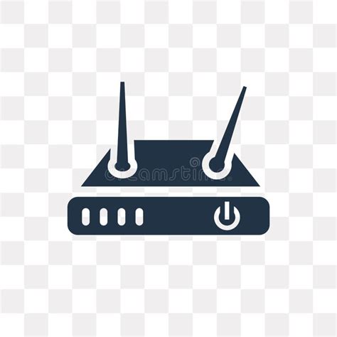 Symbole De Signe D Ic Ne De Vecteur De Modem Illustration Stock