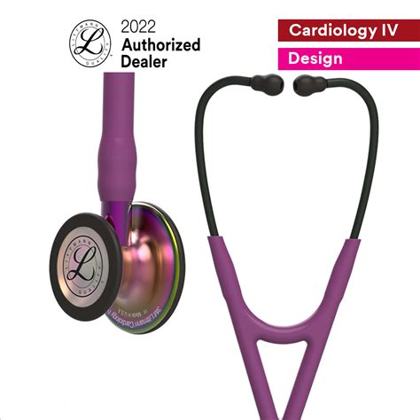 3m Littmann Cardiology Iv Diagnostic Stethoscope Rainbow Finish