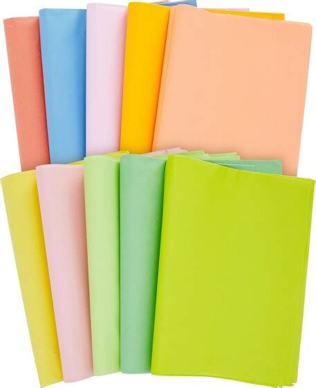 Juvale 120 Sheets Bulk Pastel Colored Tissue Paper For Gift Wrap Bags