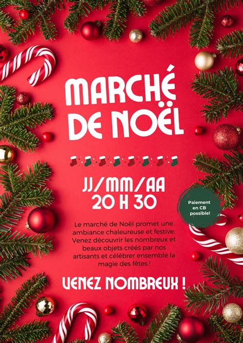 Affiches De Noël Les Plus Beaux Modèles Gratuits Du Web Canva