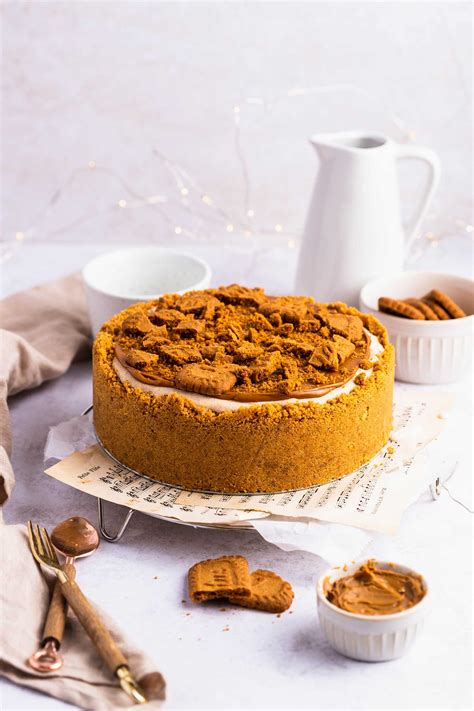 Vegan Biscoff Cheesecake Easy The Chestnut Bakery