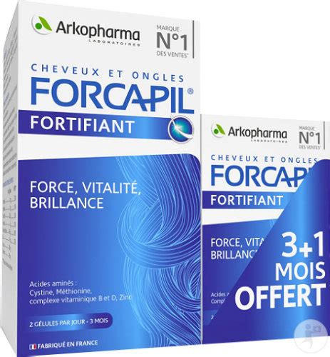 Forcapil Fortifiant Cheveux Et Ongles Promo G Lules Newpharma