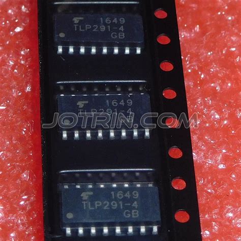 TLP291 4 GB E TOSHIBA Optocouplers Photocouplers Jotrin Electronics