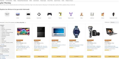 Las Mejores Ofertas Del Cyber Monday 2017 De Amazon