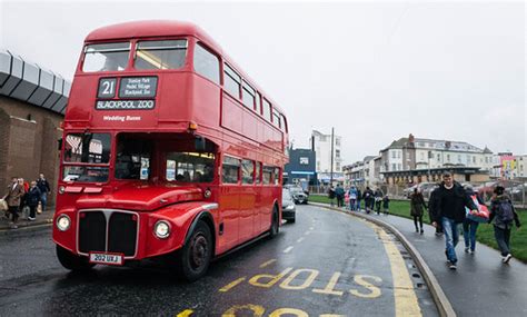 Aec Routemaster Uxj New Bonny Street Blackpool In Colour Flickr