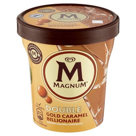 Double Gold Caramel Billionaire Algida Magnum Dupliclick