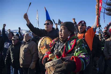 Protesters At Standing Rock Celebrate After Army Halts Construction Of