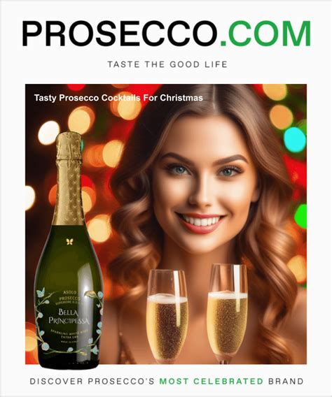 Tasty Christmas Prosecco Cocktails Prosecco