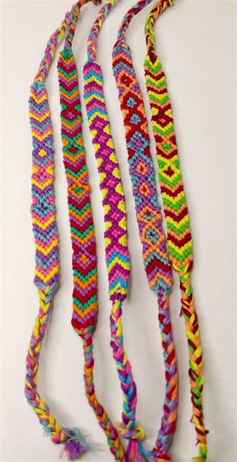 Chevron Friendship Bracelet Color Ideas