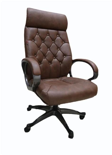 High Back PRE 76 Brown Executive Leather Chair At Rs 11750 In North 24