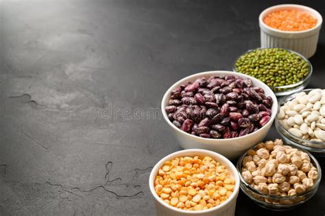 Various Sources Of Vegetable Protein Beans Lentils Peas Chickpeas