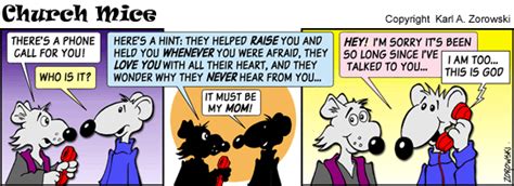 Church Mice Mothers Day Cartoons