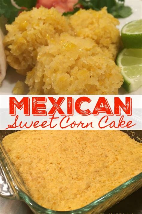 Mexican Sweet Corn Cake - Sweet Little Bluebird