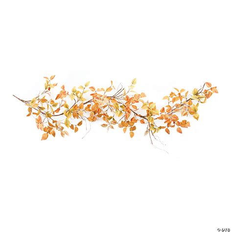 Fall Leaf Garland 5'L Polyester | Oriental Trading