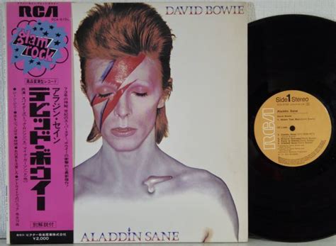 デビッド ボウイー アラジン セイン Glam Rock初回帯付lp ビクター盤rca 6100david Bowie｜売買された