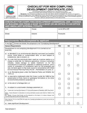 Fillable Online Complying Development Certificate Requirements For Non