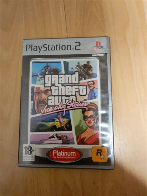 GRAND THEFT AUTO Vice City Stories Sony Playstation 2 PAL MAPPA EUR