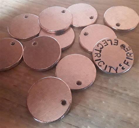 Metal Stamping Blanks Full Washer 22mm Stamping Blanks Etsy