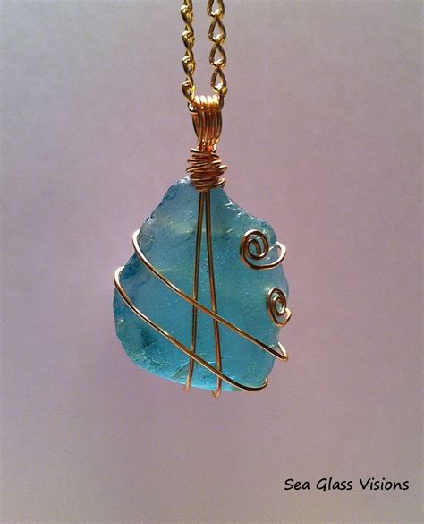 I Started By Doing An Online Search About How To Wire Wrap Sea Glass