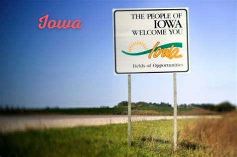Iowa State Information – Symbols, Capital, Constitution, Flags, Blank ...