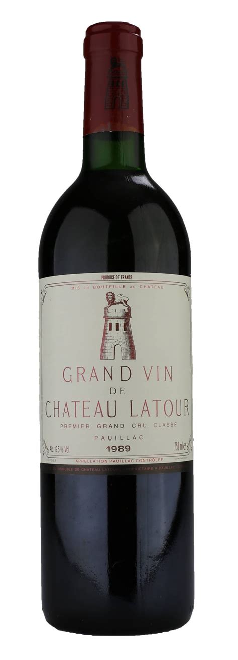 Latour Château LATOUR 1989 Clos des Millésimes Achat vins Caviste