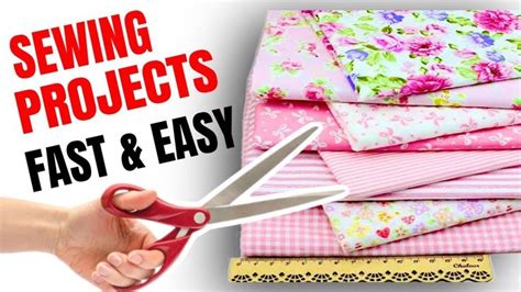 3 Easy Sewing Projects Compilation Scrap Fabric Friendly Too Sewing