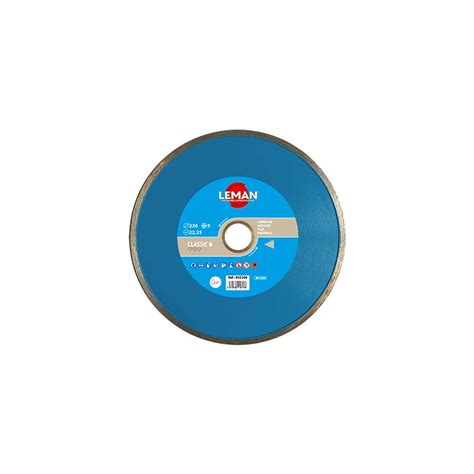 Disque diamant carrelage Classic ø 180 Alésage 30 25 4 22 23 Ep 2 4mm