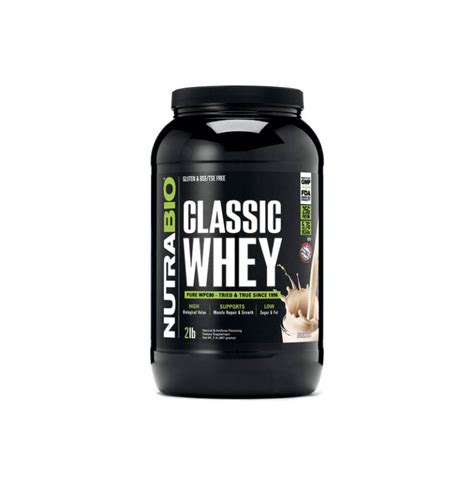 NutraBio Classic Whey Alpha Fitness Supplements