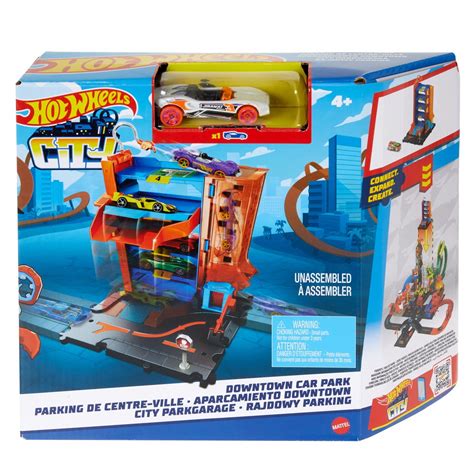Set De Joaca Hot Wheels City Parcare EMAG Ro