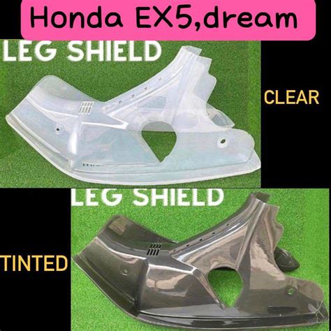 Honda Ex Front Cover Acc Ex Leg Shield Kepak Kepok Legshield Ex