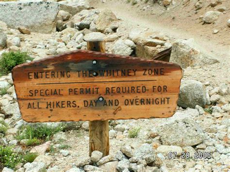 Mount Whitney Hiking Trails Pictures Maps