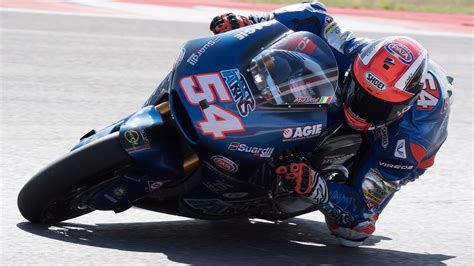 Moto Mattia Pasini Conquista La Pole Davanti A Schr Tter Mugello In