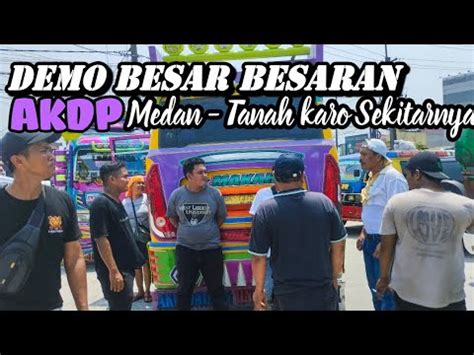 SEMUA AKDP MEDAN TANAH KARO BERSATU KAMI SIAP PINDAH TAPI BERI